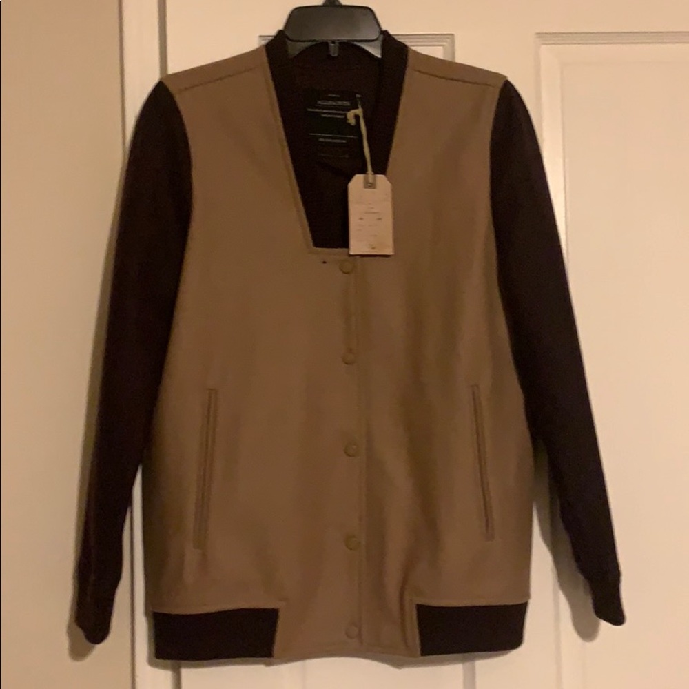 BNWT All Saints Varsity Bomber Jacket